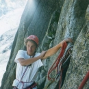 Climbing a 6c, 20 pitch route on the Envers des Aiguilles, 1992