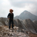My first mountain, the Gran Sasso, aged 5